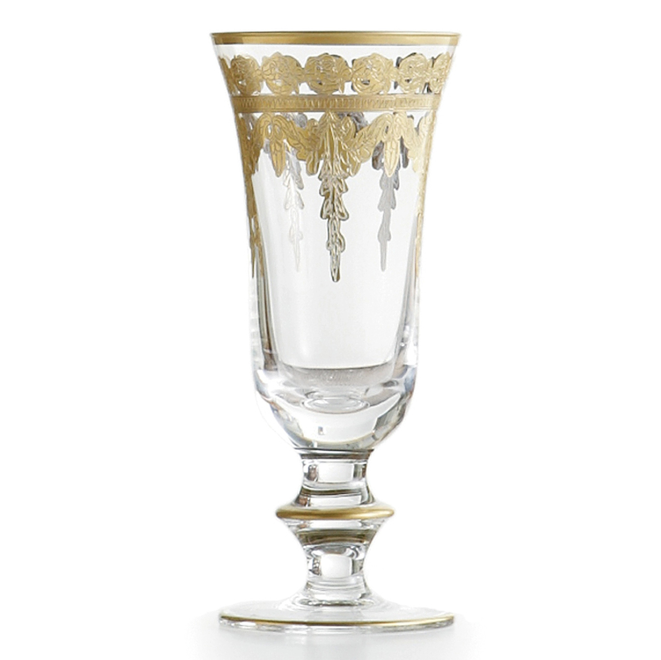 Arte ITALICA: Vetro Gold Wine Glass