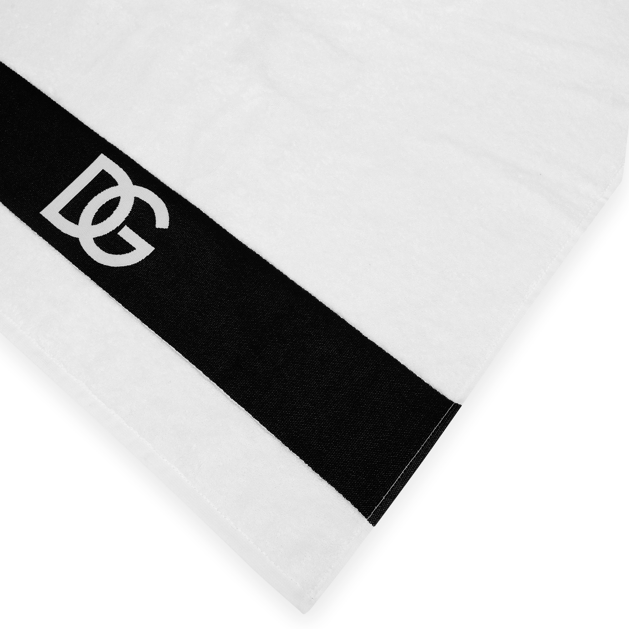 Fine Linens | DG Logo Hand Towel by Dolce & Gabbana Casa