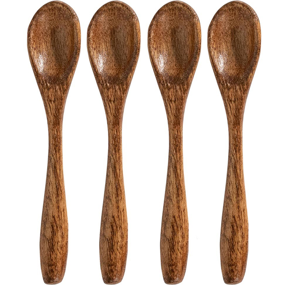 Bilbao Wood Petite Spoon by Juliska Petite Spoon 1x1x5 (Set of 4