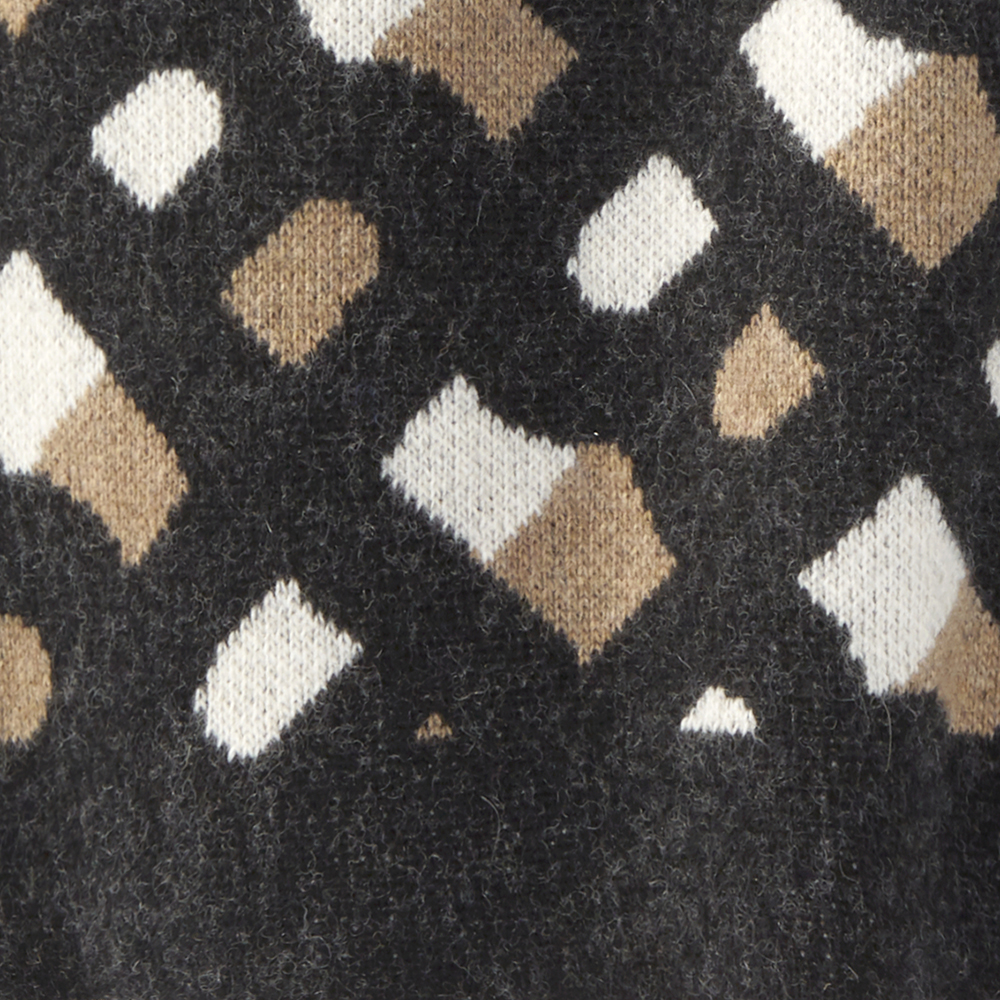 BOSS - Monogram-jacquard throw with wool and cashmere