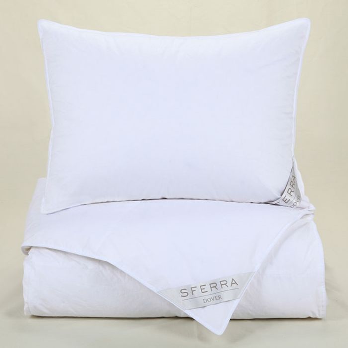 600 Fill Power White Duck Down Pillow