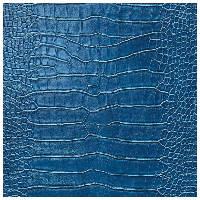 Croco Placemat in Sapphire, Set of 4