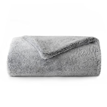 Faux Fur Throw Blanket by Kassatex