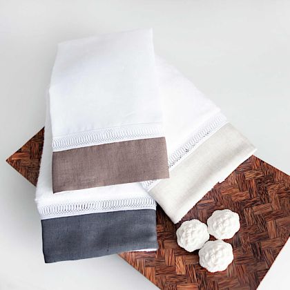 Linea Guest Towels By Home Treasures