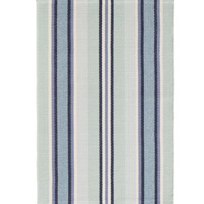 Barbados Stripe Woven Cotton Rug by Dash & Albert