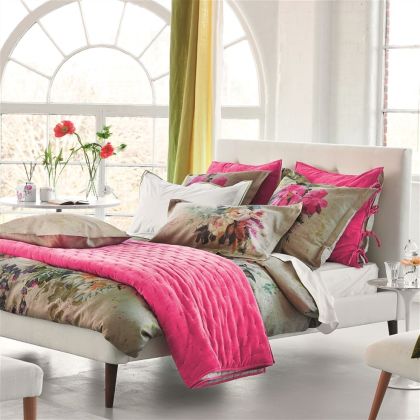 Aubriet Fuchsia Bedding By Designers Guild Duvet Cover