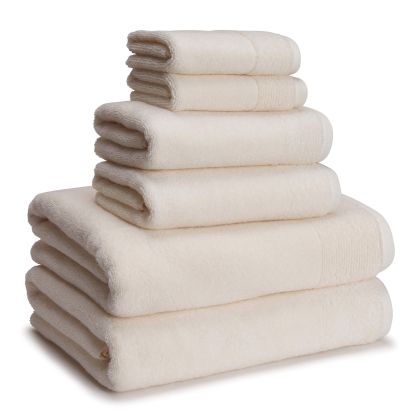 Kassatex Kyoto Bath Sheet (Ivory Tusk)