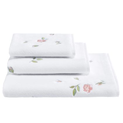 2-Piece Butterfly Floral Bath Towel Set